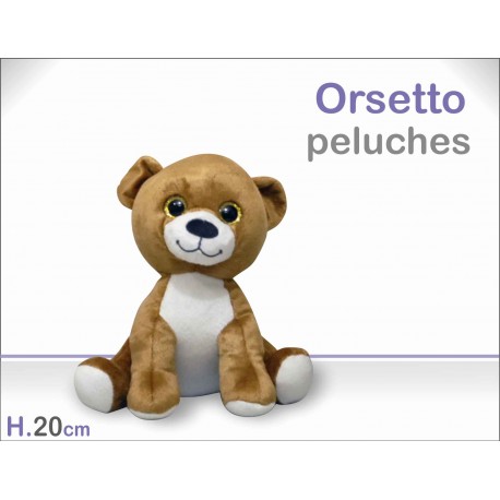 ORSO SEDUTO 20 CM