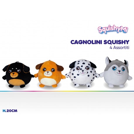 CAGNOLINI SQUISHY 4 ASS 20 CM