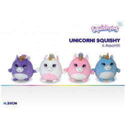 UNICORNI SQUISHY 4 ASS 20 CM